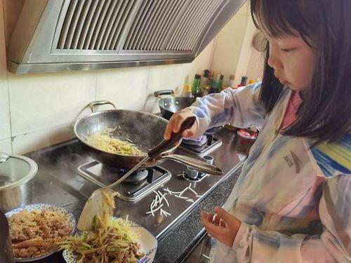 小孩炒菜视频,萌娃炒菜视频集锦